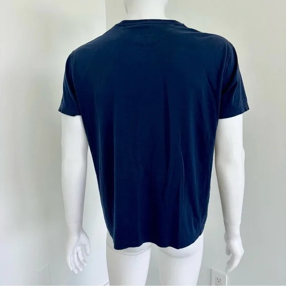 Isaia Short Sleeve Silk/Cotton Blend T-Shirt - Picture 3 of 12
